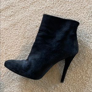 Stuart Weitzman cowhide Booties
